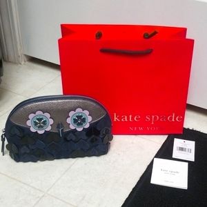 NWT KATE SPADE Owl embellished small purse zibbi